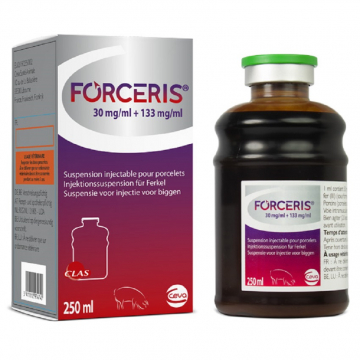 Форцеріс Forceris суспензія для ін'єкцій поросям 250 мл CEVA