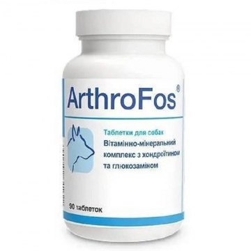Долфос Артрофос 90 таблеток вітаміни для собак 1 таблетка на 20 кг