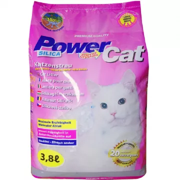 Наповнювач для котячих туалетів Silica Gel Power Cat силікагелевий 3,8 л StarCat