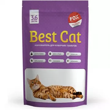 Наполнитель силикагелевый Best Cat Purple Lawender 3.6л/10 SGL004