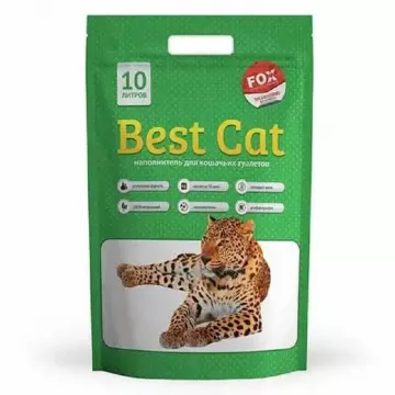 Наполнитель Силикагелевый  'Best Cat'  Green Apple 10л/4 SGL009