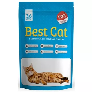 Наполнитель силикагелевый Best Cat Blue 3.6л/10 SGL003