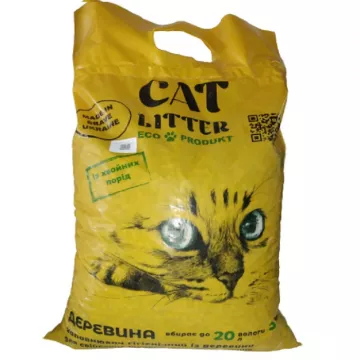 Наполнитель CAT LITTER  древесный 5кг №3 9344