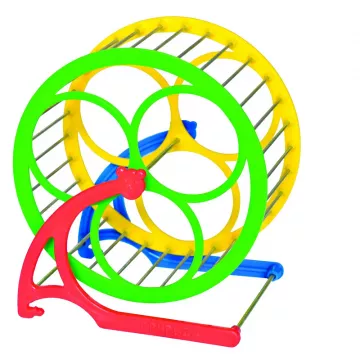 Колесо Природа для хом'яків метал+пластик d14 см арт.PR740817
