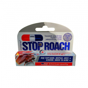 Крейдяний олівець Стоп Роач Stop Roach інсектицидний від молі тарганів мурах клопів бліх мух