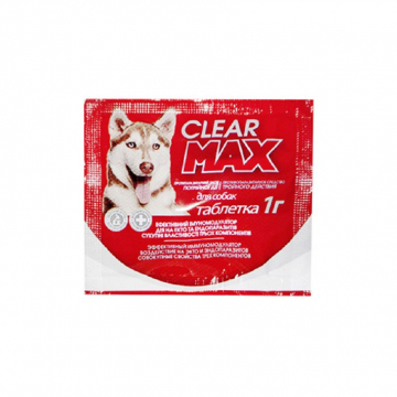 Clear Max таблетки антигельминые для собак №1 O.L.KAR