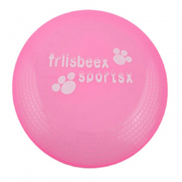 Летающая тарелка Фрисби пластиковая для собак 65 г 19-18 см