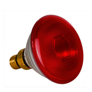 Лампа ІК 175 W 240 V Ziling BR38 тверде скло червона Китай