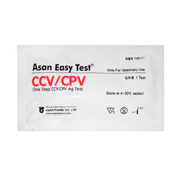 Экспресс-тест Парвовирус + Коронавирус CPV Ag/CCV Ag ASAN PHARM