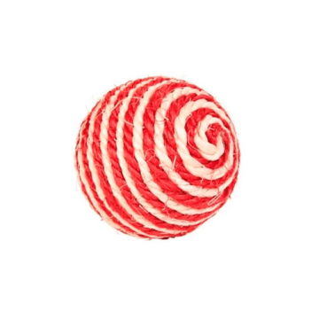 Когтеточка м'ячик з сизалю 6,5 см FOX NT285