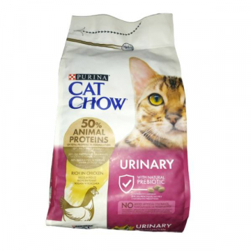 Сухой корм для взрослых кошек Purina Cat Chow Urinary для поддержания здоровья мочевыводящей системы с курицей 1.5 кг