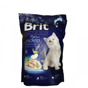 Корм для котят 1-12 мес Брит Brit Premium Cat Kitten 1,.5 кг