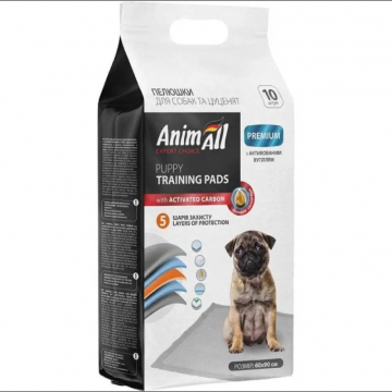 Пеленки AnimAll для собак и щенков 60×90 см, 10 шт 170423