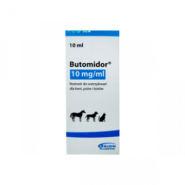 Раствор инъекционный Butomidor, 10 мл - обезболивающее средство для кошек, собак, лошадей