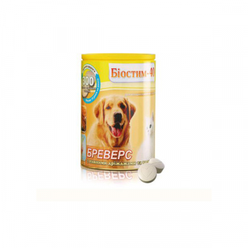 Биостим-40 Бреверс з пивними дріжджами для собак №300 таблетки Коло