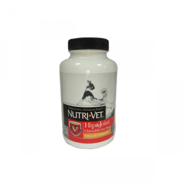 Вітаміни Нутри-Вет Регуляр для собак зв'язки і суглоби 1-й рівень жувальні таблетки 75 штук Nutri-vet