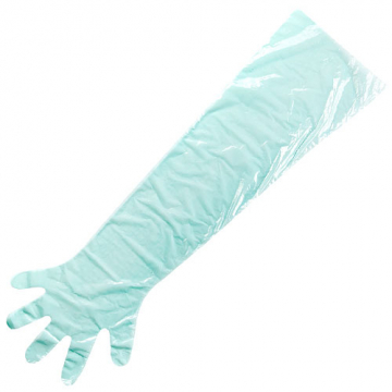 Перчатки ветеринарные 90 см для искусственного осеменения 50 шт в упаковке Бровафарма
